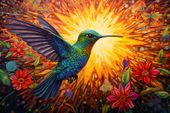 Plakat 60x40cm Koliber Barw