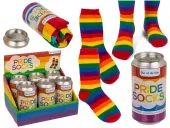 Kolorowe Skarpetki w Puszce Tęcza - rozmiar 35-44