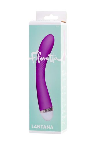 Vibrator Flovetta by Toyfa Lantana, silicone, purple, 22 cm na Arena.pl