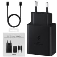 Ładowarka Samsung EP-T4510 45W + Kabel USB-C na USB-C  Czarna