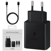 Ładowarka Samsung EP-T4510 45W + Kabel USB-C na USB-C  Czarna