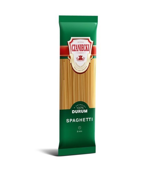 Czaniecki Makaron durum spghetti 400 g zdjęcie 1