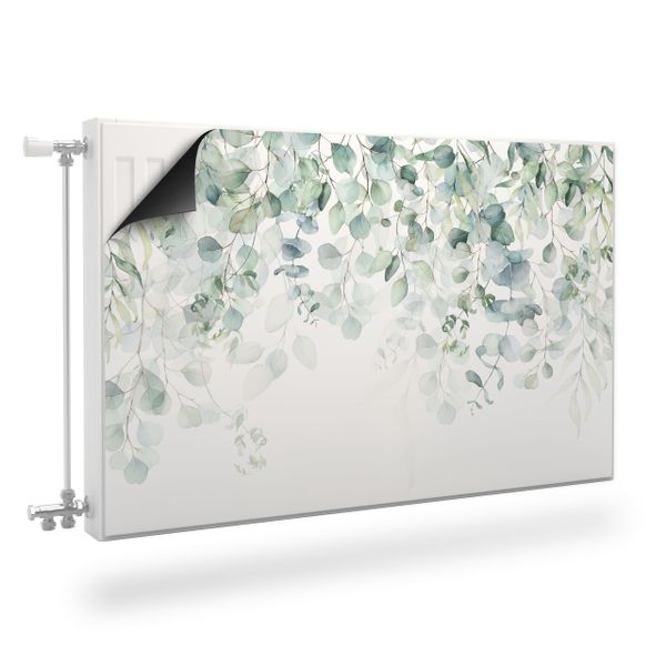 MASKOWNICA Magnetyczna Grzejnika Magnes Akwarelowe Listki 120cm x 60cm zdjęcie 1