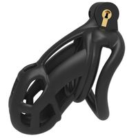 Męski Pas Cnoty z Zapięciem Na Klucz Klatka M