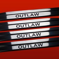 Listwa progowa NISSAN NAVARA D40 OUTLAW Stal nierdzewna 304 połysk  4szt