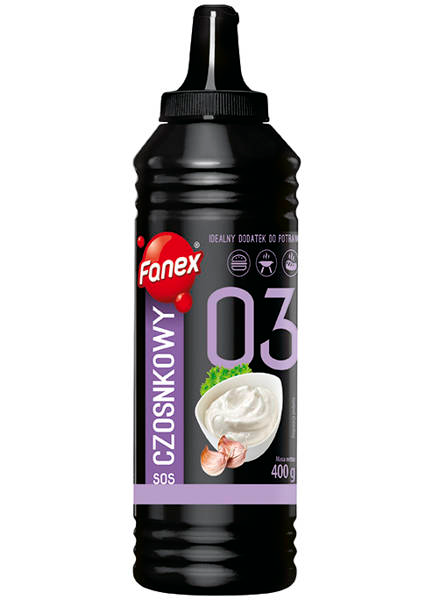 Sos czosnkowy 400g - Fanex zdjęcie 1