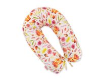 Bawełniana poszewka do poduszki ciążowej Longer - Lisek w wianku