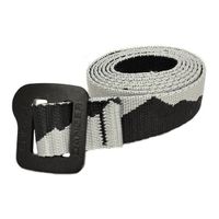 Pasek do spodni Lhotse  szaro-czarny