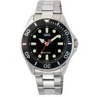 Zegarek Męski Q&Q GENT DIVER BLACK (Ø 41 mm)