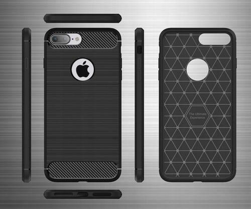 Spacecase Carbon Iphone 7/8 Plus Czarny na Arena.pl