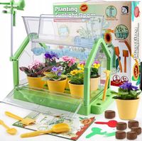 Zestaw edukacyjny szklarnia ogród plantacja mały ogrodnik mini eksperyment