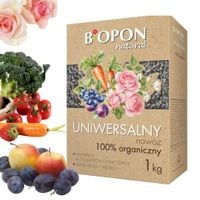 Biopon Nawóz Uniwersalny 100% Organiczny do Warzyw Ziół Kwiatów BIO 1kg