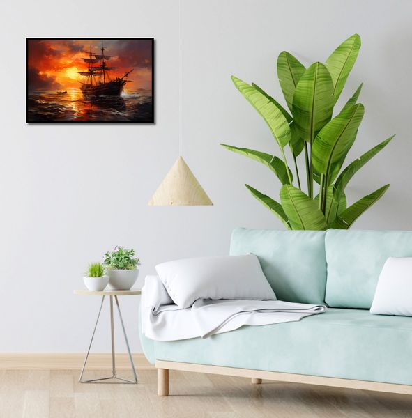 Plakat 60x40cm Ogień na Wodzie zdjęcie 4