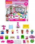 FISHER PRICE LITTLE PEOPLE LALKA BARBIE KALENDARZ ADWENTOWY dla dzieci