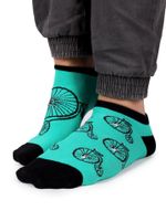 Skarpety Spoksy stopki zielone rowery 39-42 YOCLUB