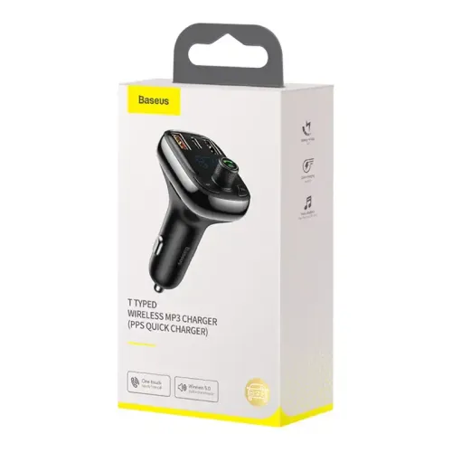 transmiter samochodowy baseus bluetooth mp3 s-13 (czarny) na Arena.pl