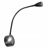 2x Kinkiet Ścienny Lampka LED Z Włącznikiem Nocna Nad Łóżko Sypialniana