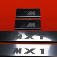 Listwa progowa BMW X1 E84 M3 X1 Stal nierdzewna 304 połysk 4szt