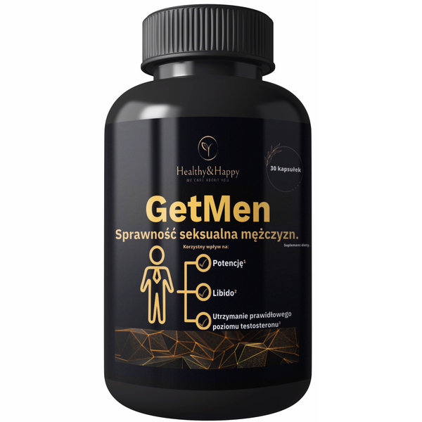 GETMEN NA POTENCJĘ EREKCJĘ LIBIDO TESTOSTERON zdjęcie 1
