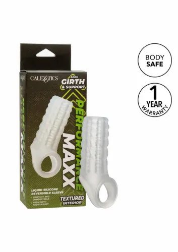 calexotics performance maxx liquid silicone - dwustronny rękaw anatomiczny na Arena.pl