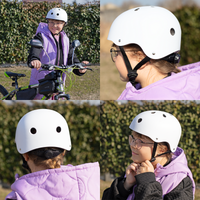 Kask Rowerowy Regulowany Ochronny Na Rolki Hulajnogę Deskorolkę Dla Dzieci