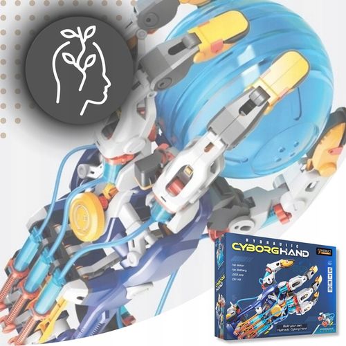 Zabawki Dla Dzieci Interaktywne Edukacyjne Robot Hydrauliczna Ręka Cyborga na Arena.pl