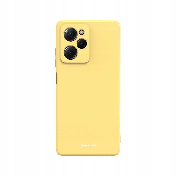 Spacecase Silicone Case Poco X5 Pro 5G Yellow zdjęcie 9