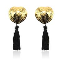 heart shine nipples tassels (oro)