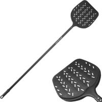 łopata do pizzy aluminiowa italia 3d perforowana 330x1700mm