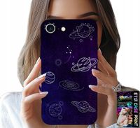 ETUI DO IPHONE 16e - KOSMOS PLANETY GWIAZDY GALAKTYKA WZORY
