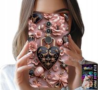 ETUI DO HUAWEI MATE 10 PRO - KOBIECE WZORY KŁÓDKA SERCE CASE + SZKŁO