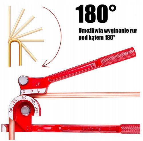 GIĘTARKA ZAGINARKA RUR RUREK PRZEWODÓW MIEDZIANYCH na Arena.pl