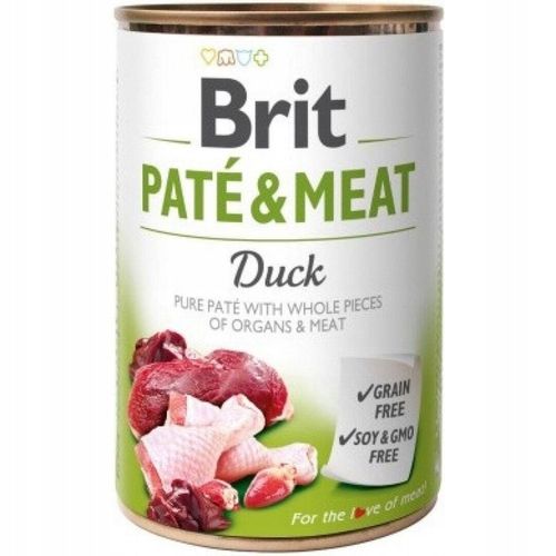 Brit Pate&Meat Mokra Karma Dla Psów Mix Smaków 24x400g na Arena.pl