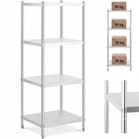 regał metalowy magazynowy gastronomiczny do 200 kg 70 x 60 x 180 cm