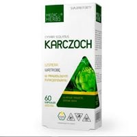 Karczoch 600mg 60 kaps Medica Herbs