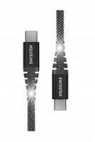 Kabel niktrade USB typ C - USB typ C 1,5 m czarny