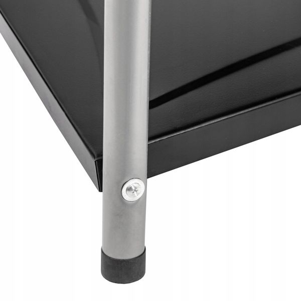 Grill węglowy ogrodowy duży przenośny Pokrywa półki kółka transportowe zdjęcie 4