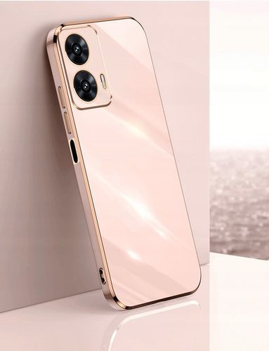 ETUI GLAMOUR GOLD CASE PLATING do MOTOROLA MOTO G85 5G +SZKŁO HARTOWANE na Arena.pl