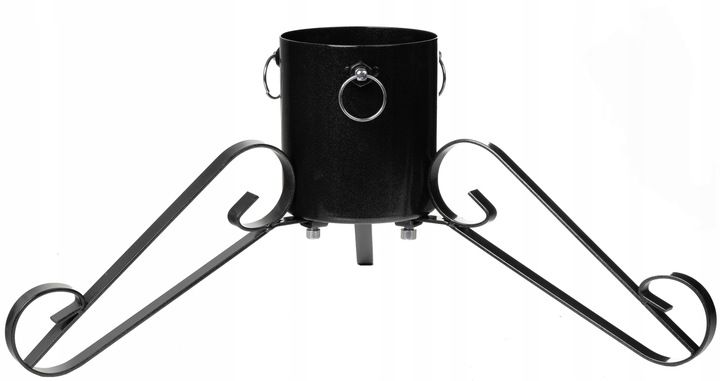 Stojak CHOINKOWY METALOWY pod choinkę podstawka drzewko pojemnik zdjęcie 3