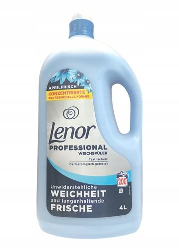 LENOR PROFESSIONAL PŁYN DO PŁUKANIA APRILFRISCH 4 L / 200 PRAŃ na Arena.pl