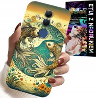 ETUI DO HUAWEI MATE 20 LITE - ZNAK ZODIAKU, RYBA ASTRONOMIA + FOLIA