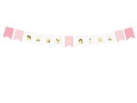 Baner Baby Girl, 15x175 baby shower narodziny dziewczynki dziewczynka