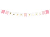 Baner Baby Girl, 15x175 baby shower narodziny dziewczynki dziewczynka