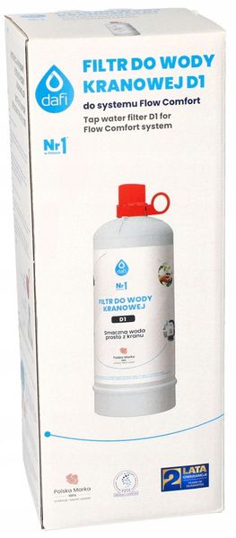Wkład filtr wody Dafi D1 do systemu Flow Comfort zdjęcie 5
