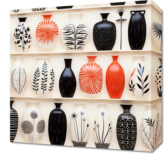 Obraz 40x40cm Gliniana Harmonia zdjęcie 1