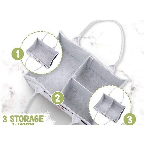 Organizer stojący filc denim grey ORM01 na Arena.pl