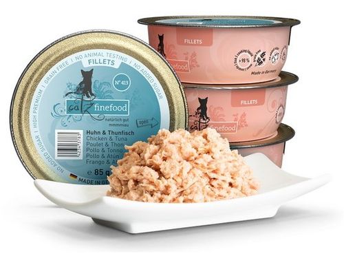 Catz Finefood Filety N.413 Kurczak/Tuńczyk tacka 85g na Arena.pl
