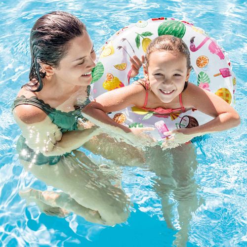 Koło do pływania trzy wzory 51 cm INTEX 59230 smakołyki na Arena.pl