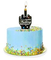 Happy F’ing Birthday Candle