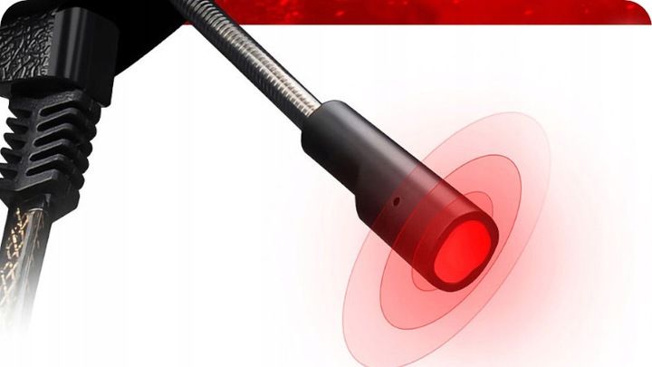 Słuchawki GAMINGOWE LED RGB komputerowe dla graczy nauszne z mikrofonem USB zdjęcie 3